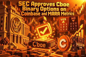 코인베이스와 MARA Metrics에서 Cboe 바이너리 옵션 거래 승인